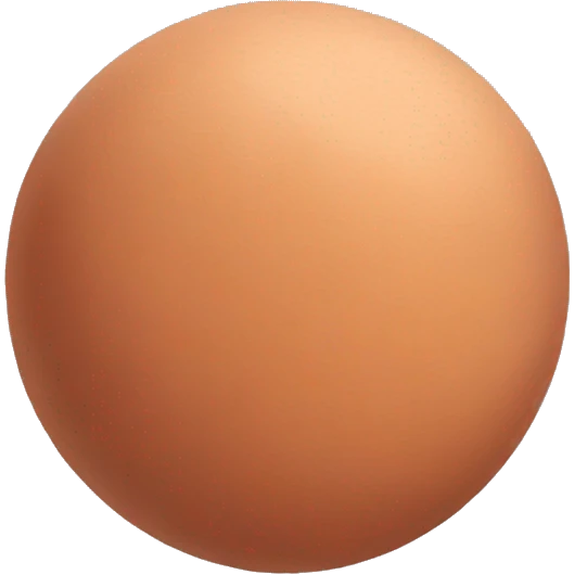 a ball of clay for pottery emoji
