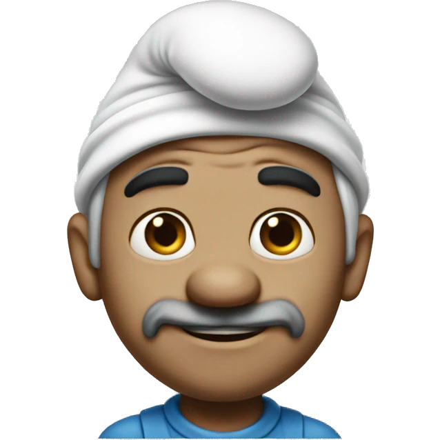papa smurf emoji
