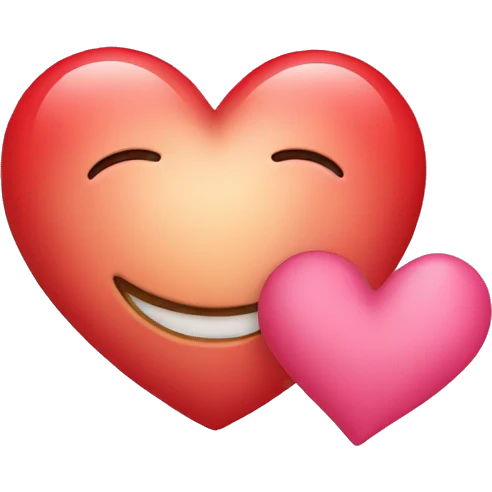 Corazones con  emoji
