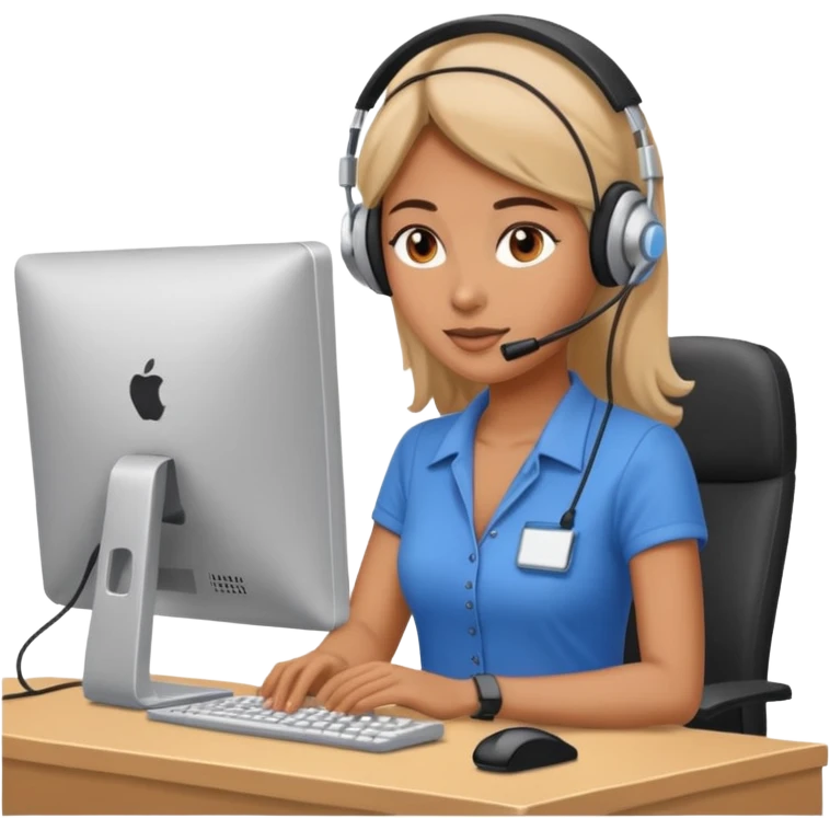 The woman working at the computer store emoji