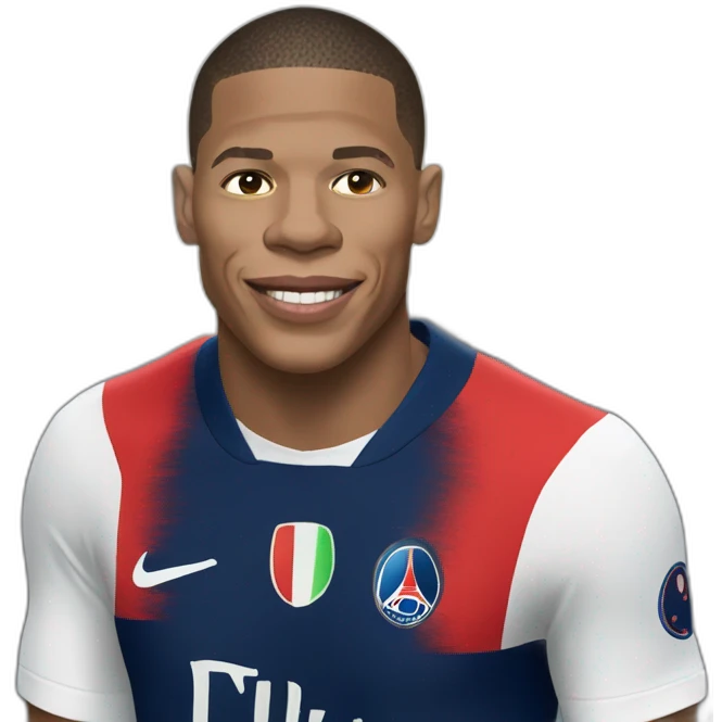 Mbappé à paris emoji
