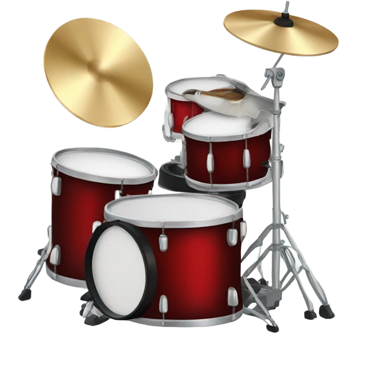 Drum set emoji