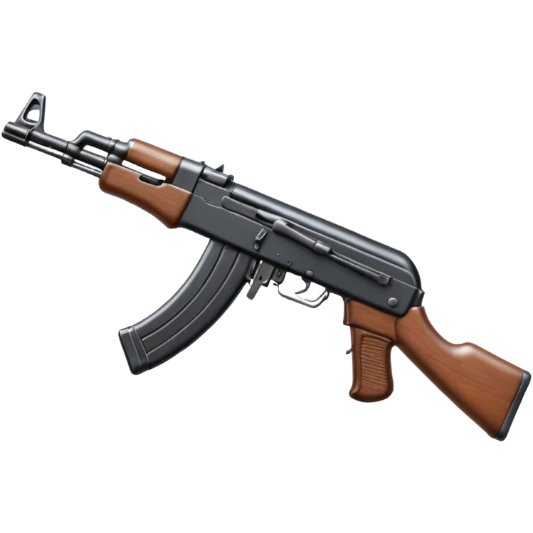 Gun ak47 emoji