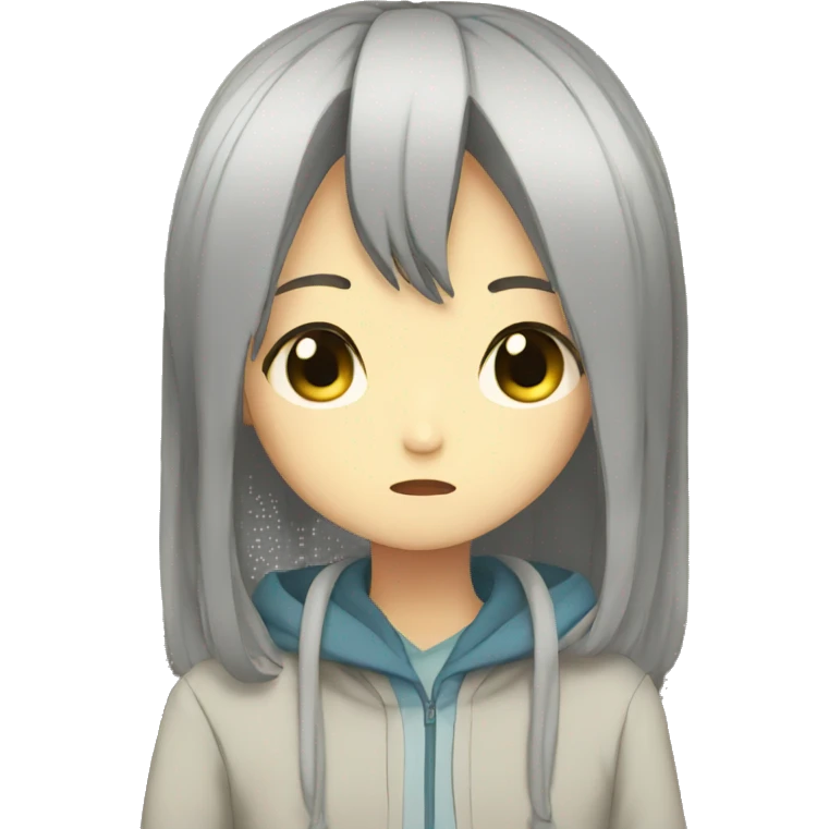 Anime sad emoji