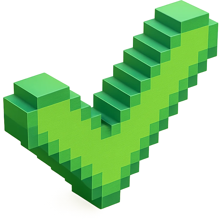 green check mark emoji
