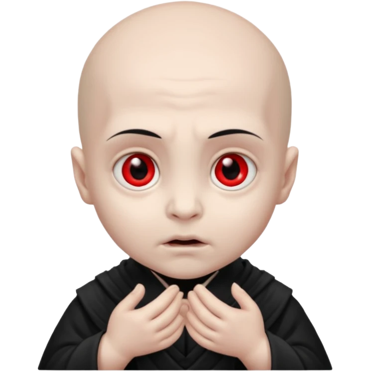 Voldemort as a baby emoji