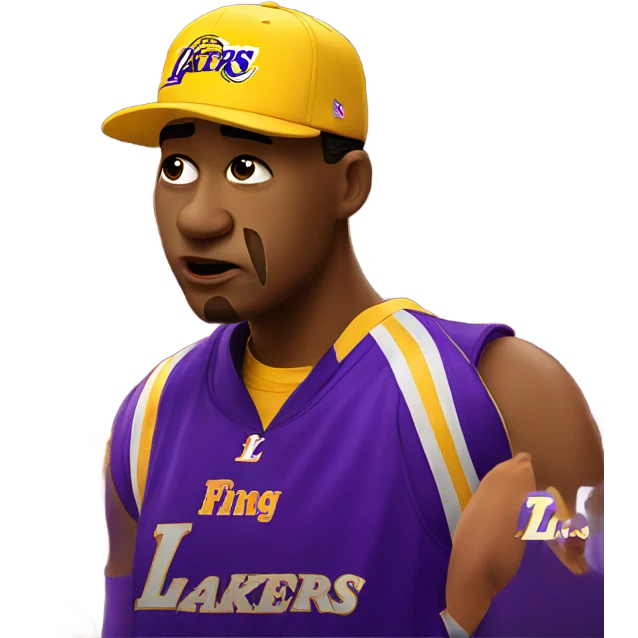 Lakers fans crying  emoji