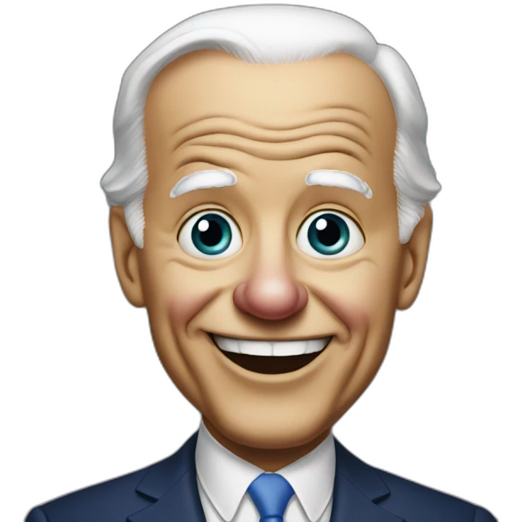biden clown emoji