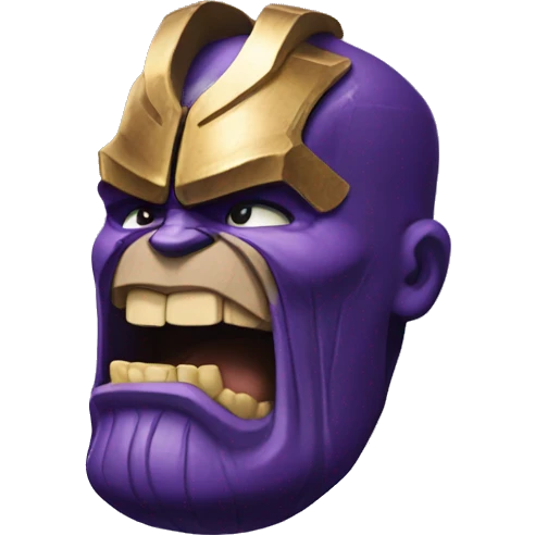 Thanos snapping  emoji