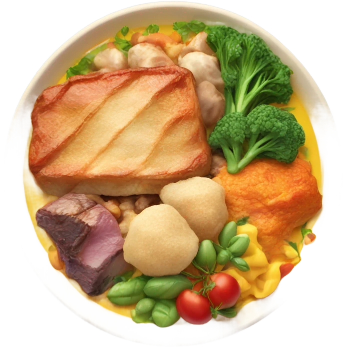 Cooked emoji