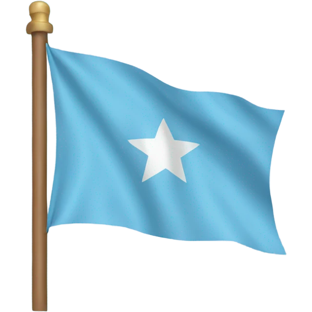 Light blue flag  emoji