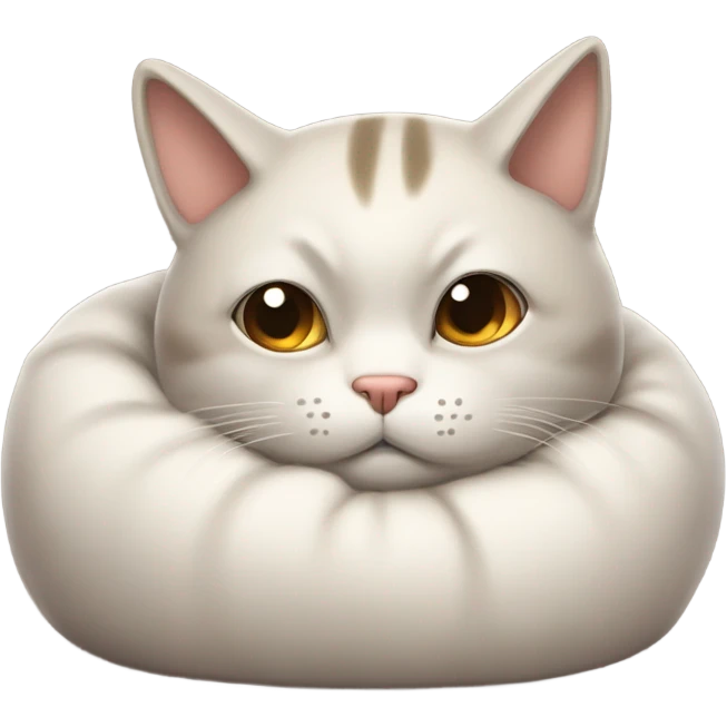 Sick cat emoji