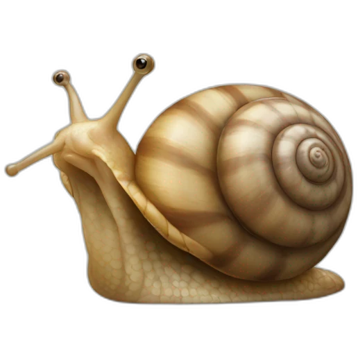 snail in its shell emoji