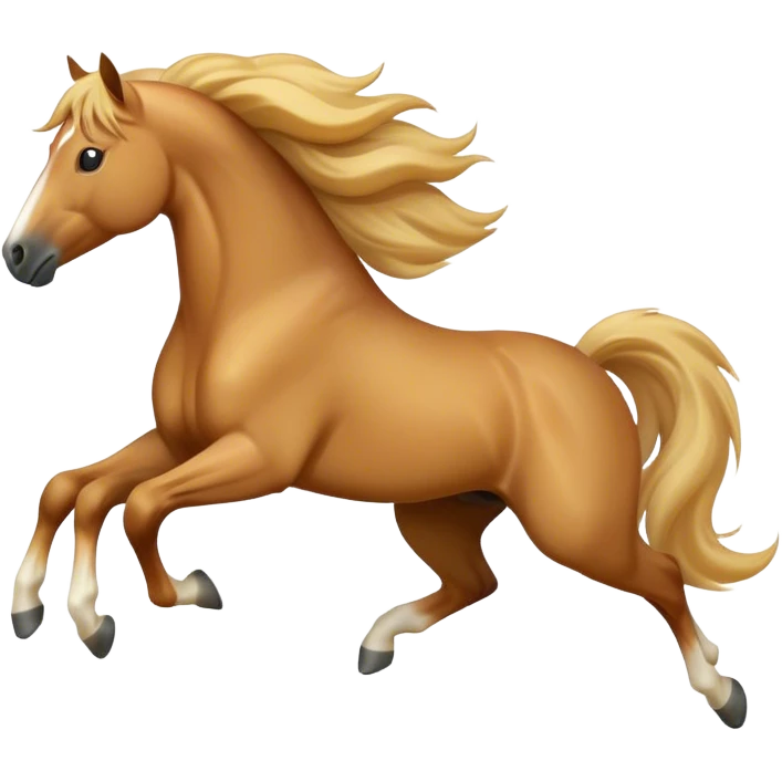 Horse jumping emoji