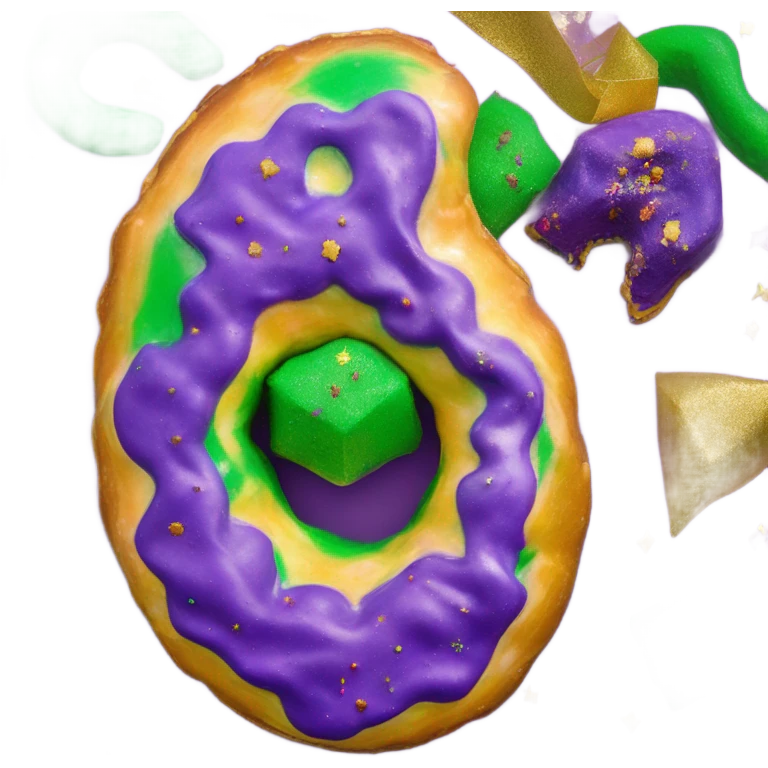 king cake emoji