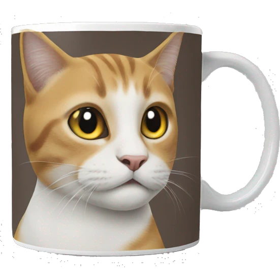 Cats before people coffee mug emoji