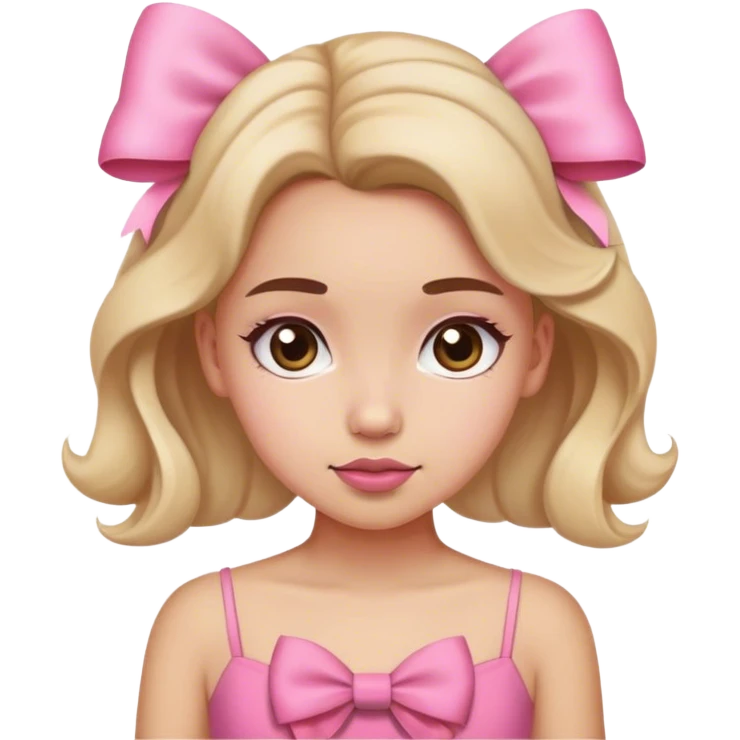 Girly girl emoji