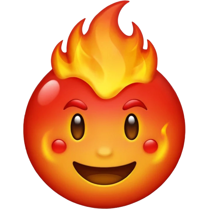red hot emoji emoji