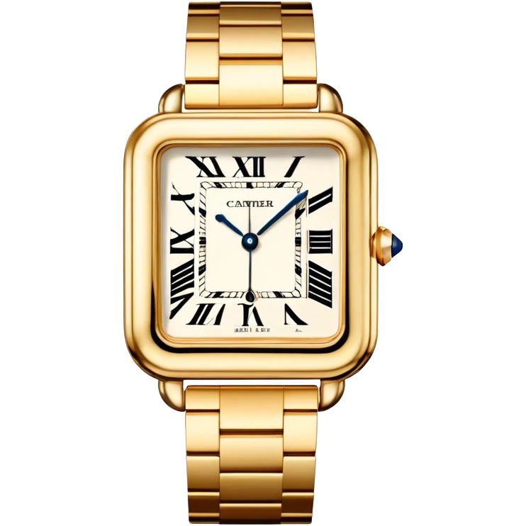 Cartier square watch  emoji