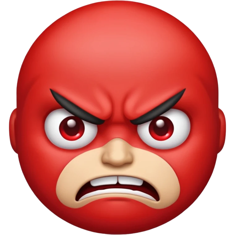 Sweet angry face emoji emoji
