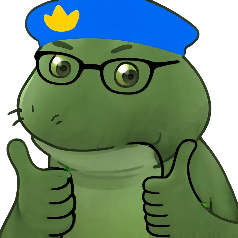 Cat doing thumbs up  emoji