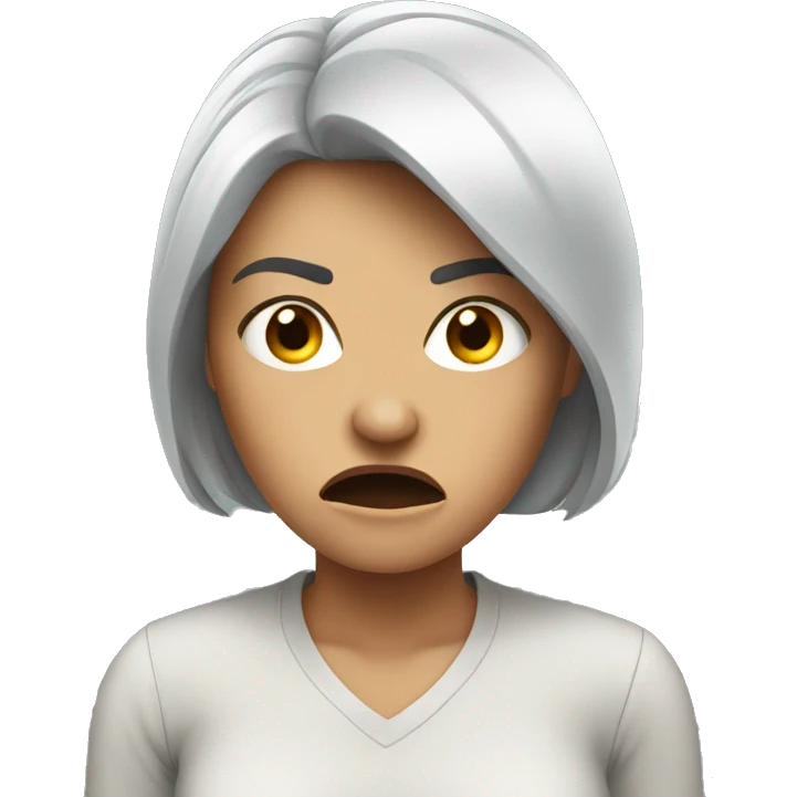angry woman emoji