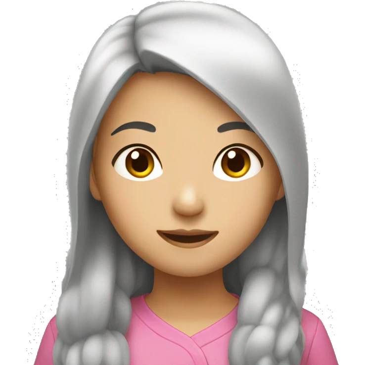 Asian girl emoji