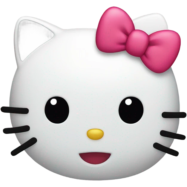 Hello kitty heart  emoji
