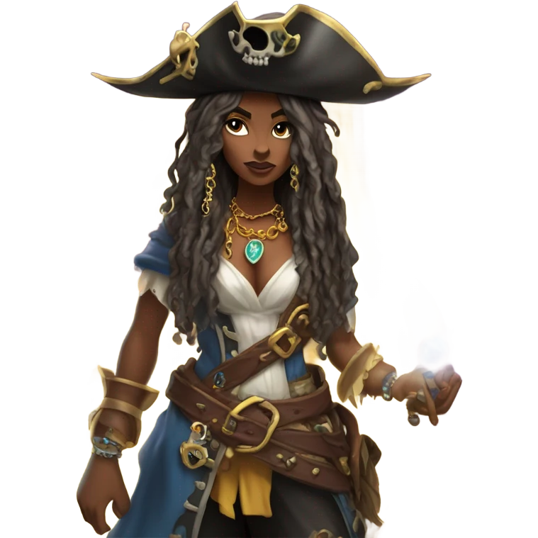 Pirate sorceress emoji