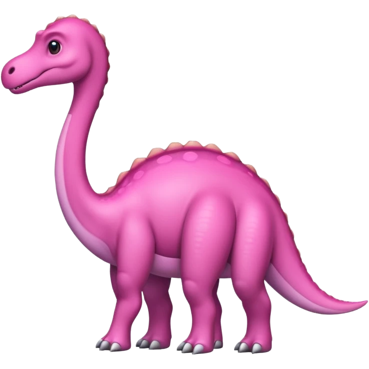 pink brontosaur emoji