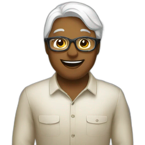 computer seller in store emoji