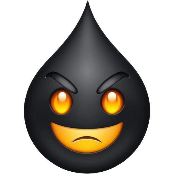rayo negro emoji