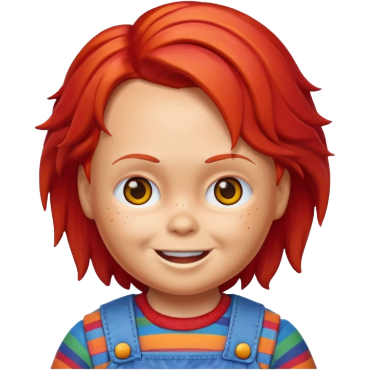 Un emojin de chuky emoji