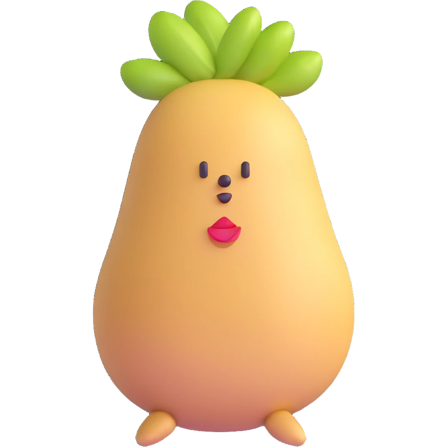 simple potato emoji