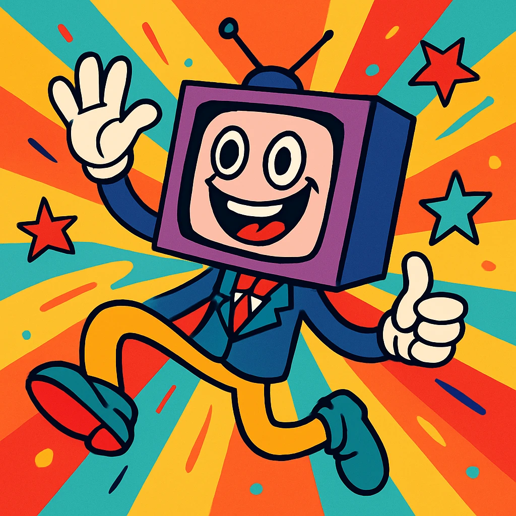 scibidi character, playful, vibrant colors, cartoon style emoji