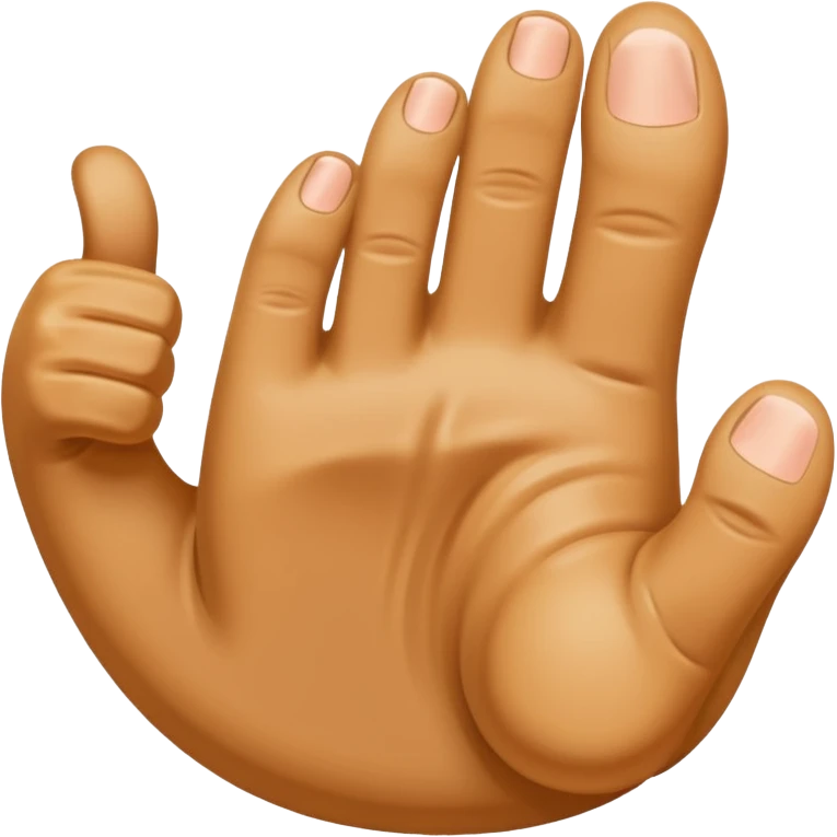 A foot emoji doing a thumbs up emoji