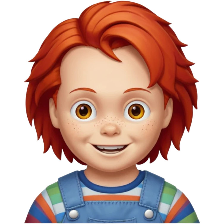 Un emojin de chuky emoji