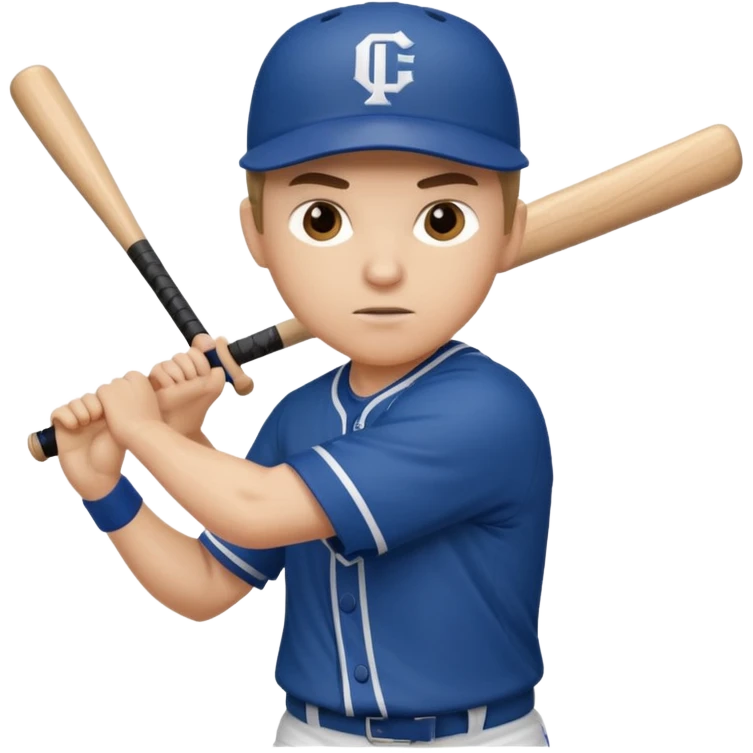 dos basebeall playr a golpes emoji