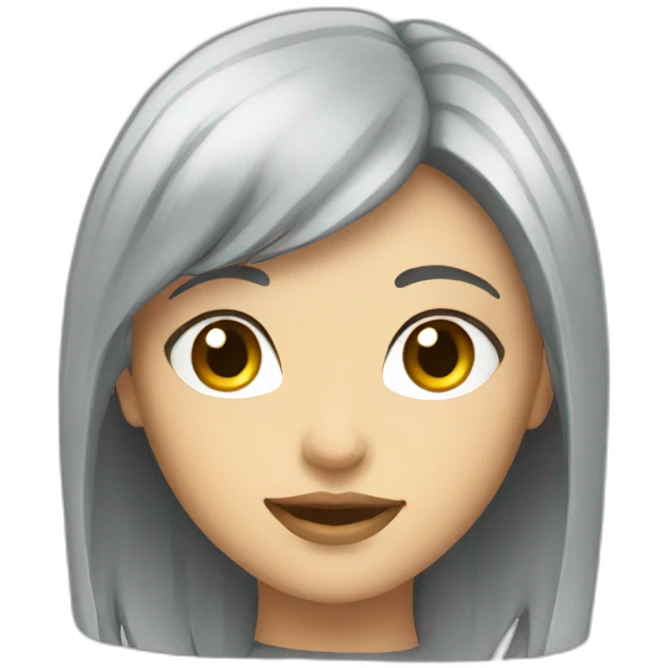 glass girl funny emoji