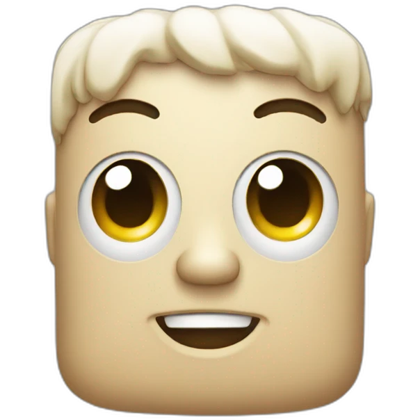 3D iPhone front  emoji