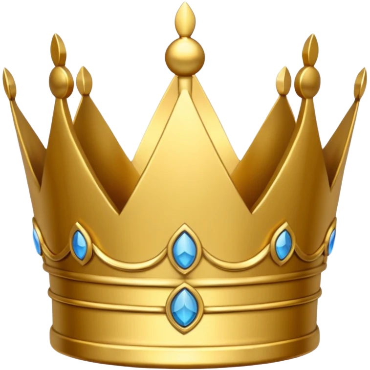 peace shaped crown emoji
