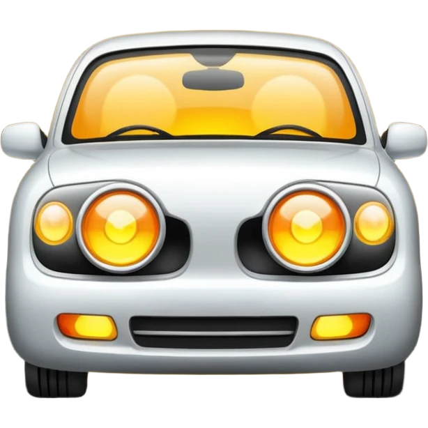 car lights emoji