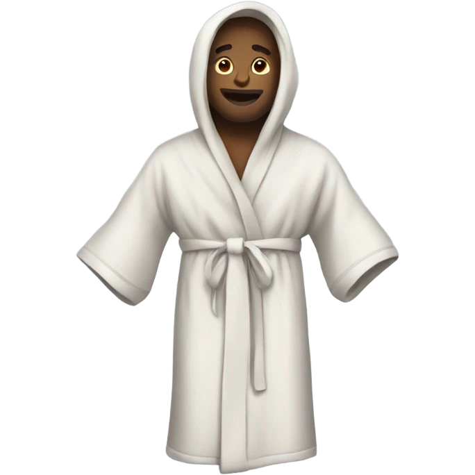 A robe emoji