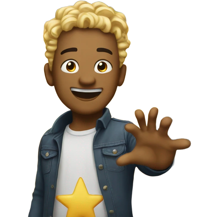 Star about to explode ￼ emoji