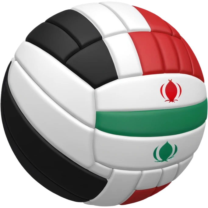 🖤🏐🇮🇷 emoji
