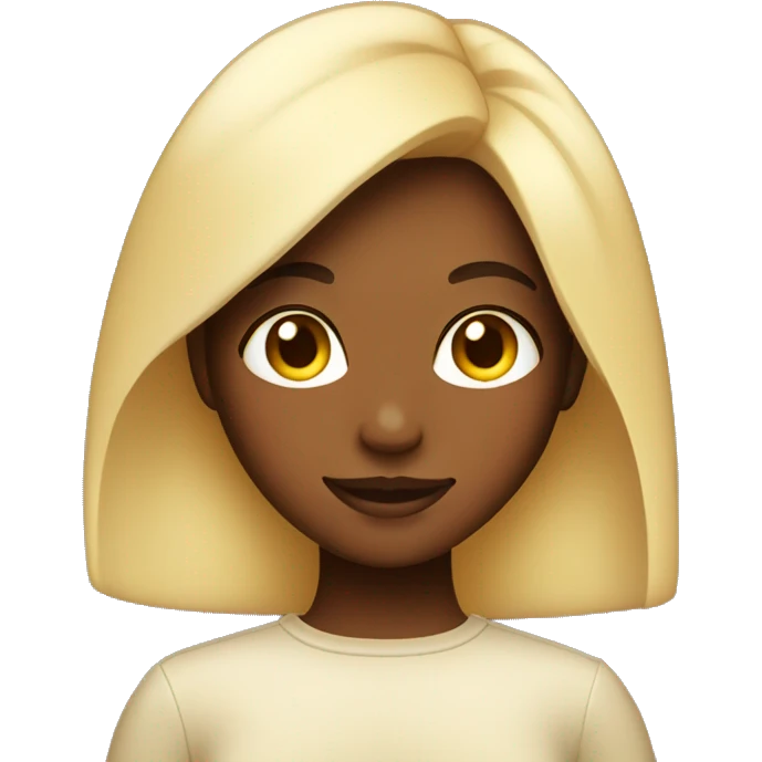 Girl skin glowing  emoji