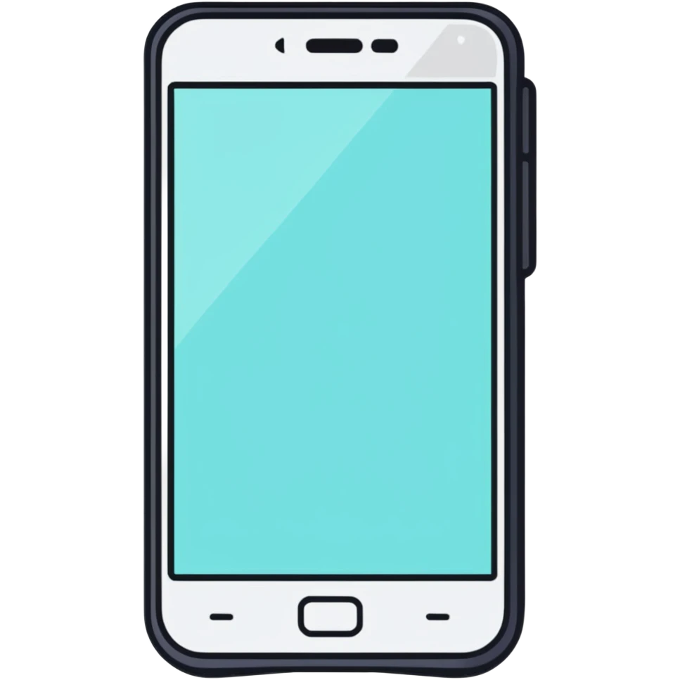 cracked smartphone screen emoji