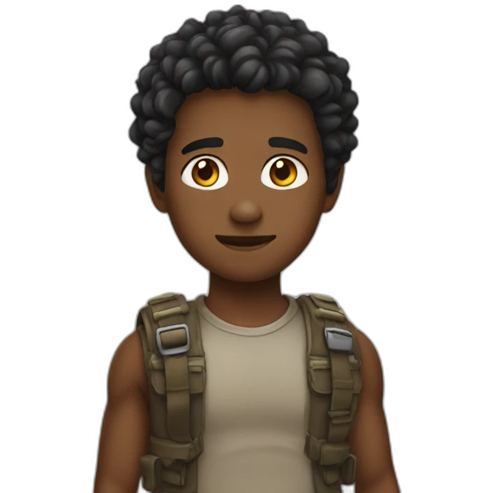 Hero boy emoji