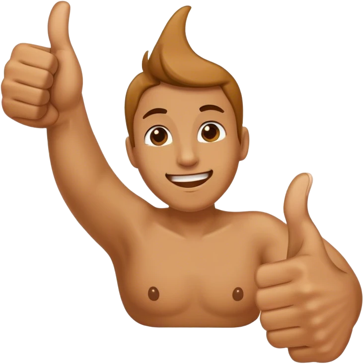 upside down thumbs up emoji