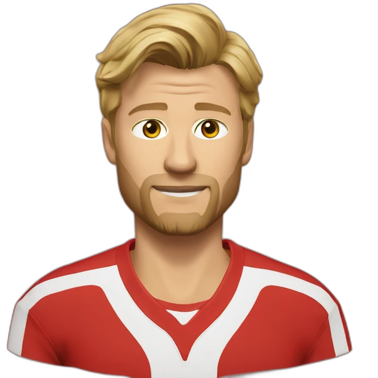 Rasmus Højlund red shirt emoji